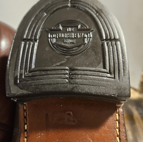 Classic Men's Florshiem Brown Leather Cap-Toe Oxfords - Picture 6 of 6